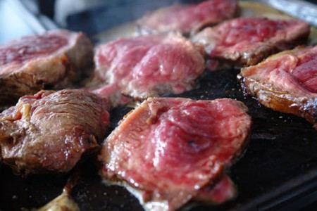 Recette: plancha de bœuf au pesto